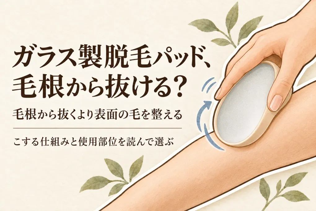 【人気ランキング】楽天でレビュー数が多いガラス製除毛パッド8選｜腕・脚への使い方と持ちやすさ